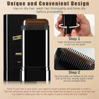 Instant Root Touch-Up Hair Color Comb Stick | Waterproof & Sweatproof Hair Dye Comb | Long-Lasting Black/Brown Hair Color