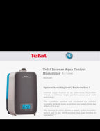 Tefal Intense 90 watts aqua control humdifier 5.5 liters hd51520 cold and warm