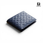 Men's Genuine Leather Bifold Wallet with Gift Box Black